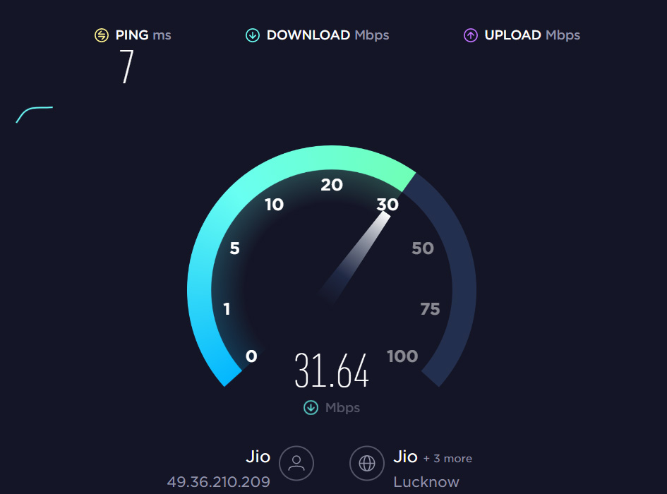 Test Internet Speed