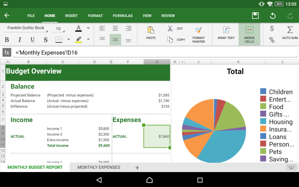 download spreadsheet for windows 10 free