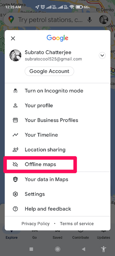offline maps