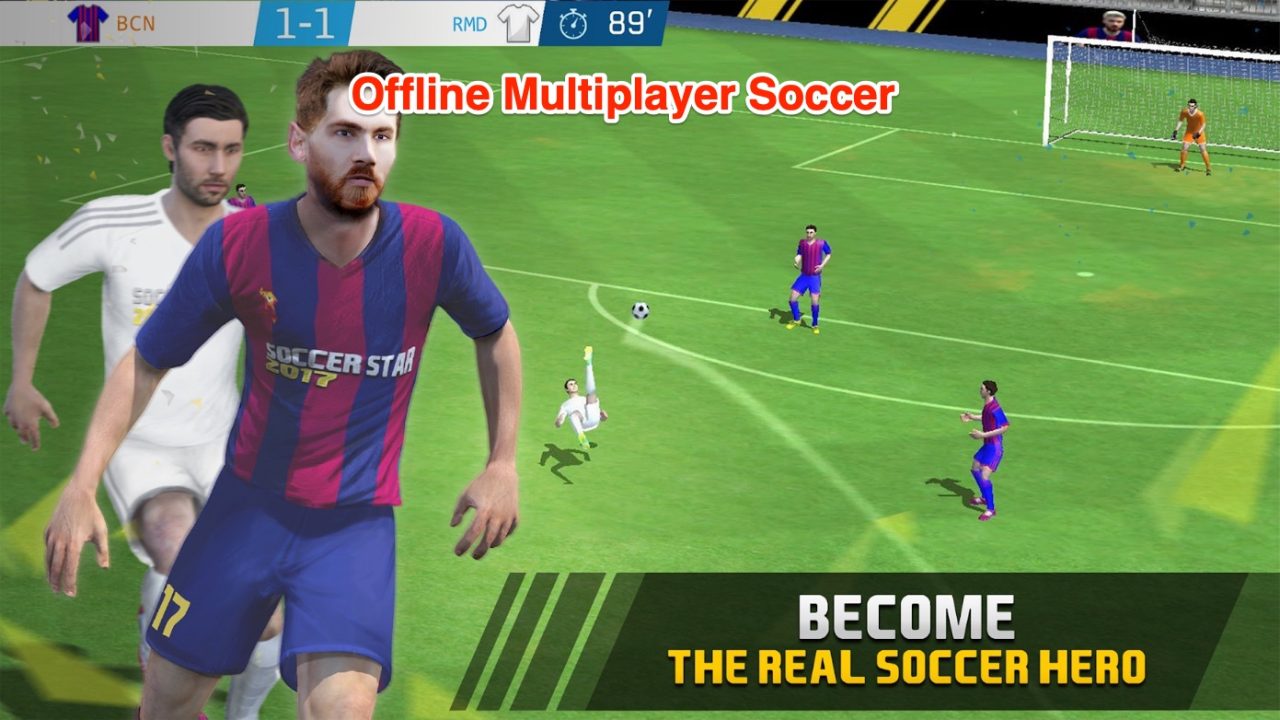 Offline Multiplayer Soccer Games Android Free