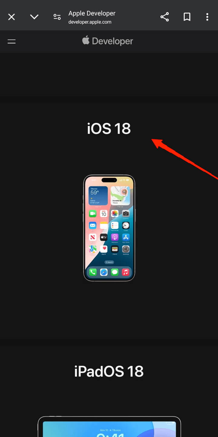 ios 18