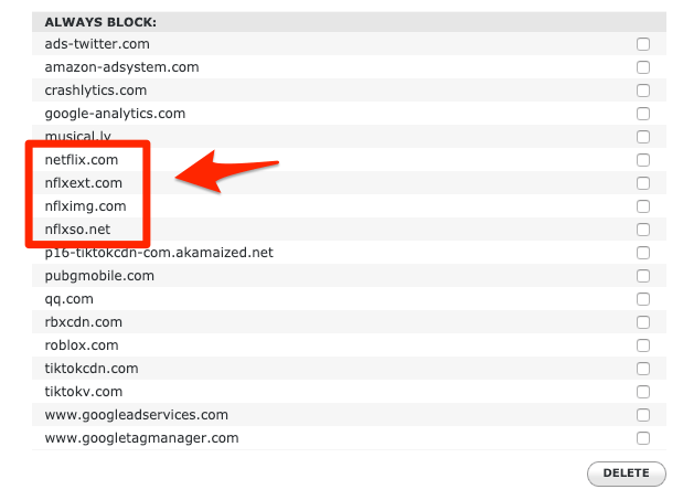 OpenDNS Settings Web Content Filtering Netflix