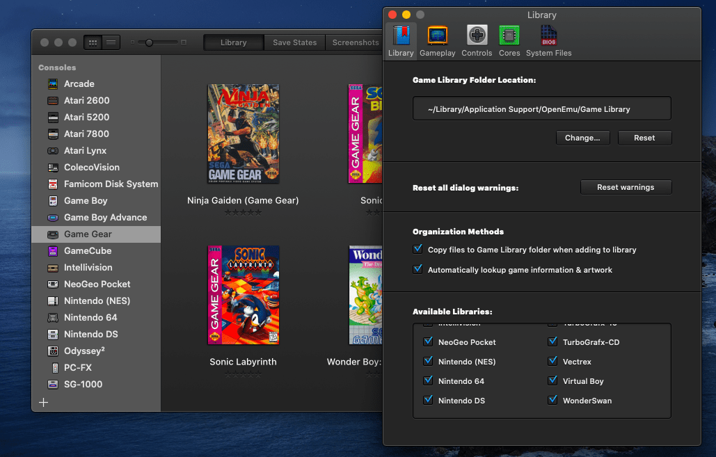video game emulators for mac