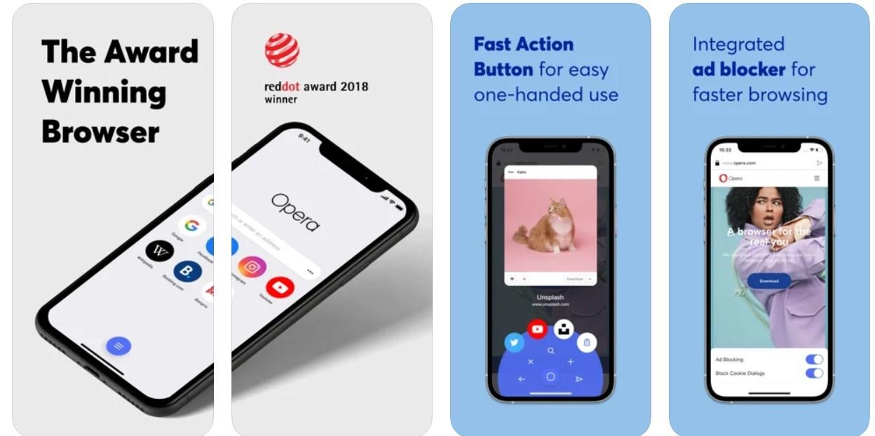 Opera Browser iPhone