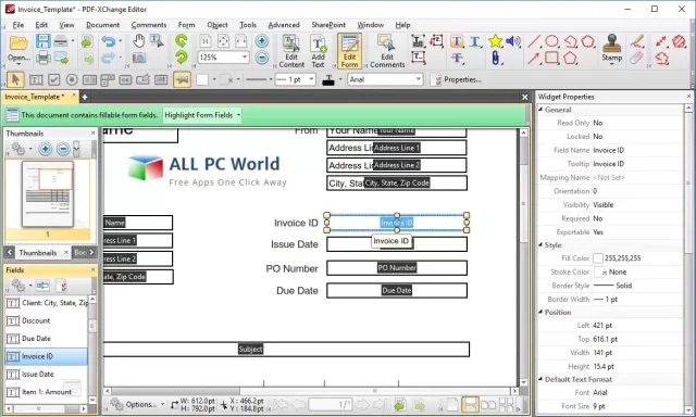 PDF-XChange Editor