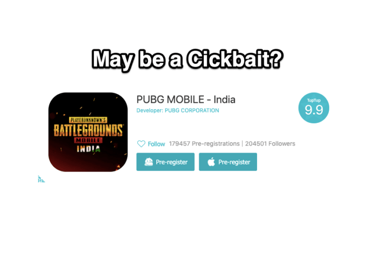 PUBG Mobile India Pre-Register