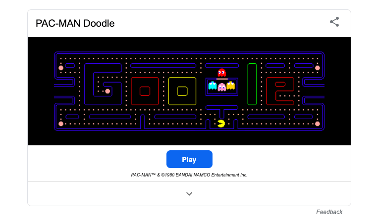 Popular Google Doodle games – from Pac-Man to interactive Rubik's Cube –  The US Sun