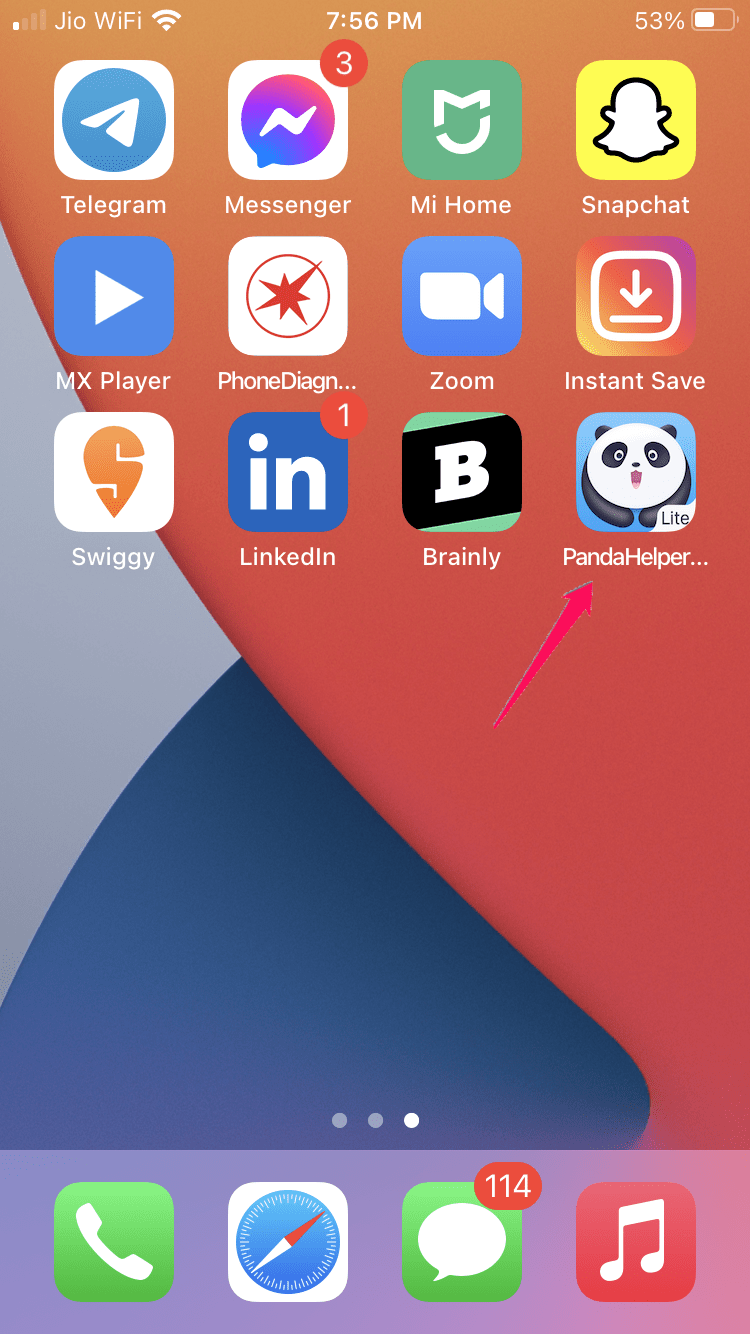 PandaHelper in App Drawer