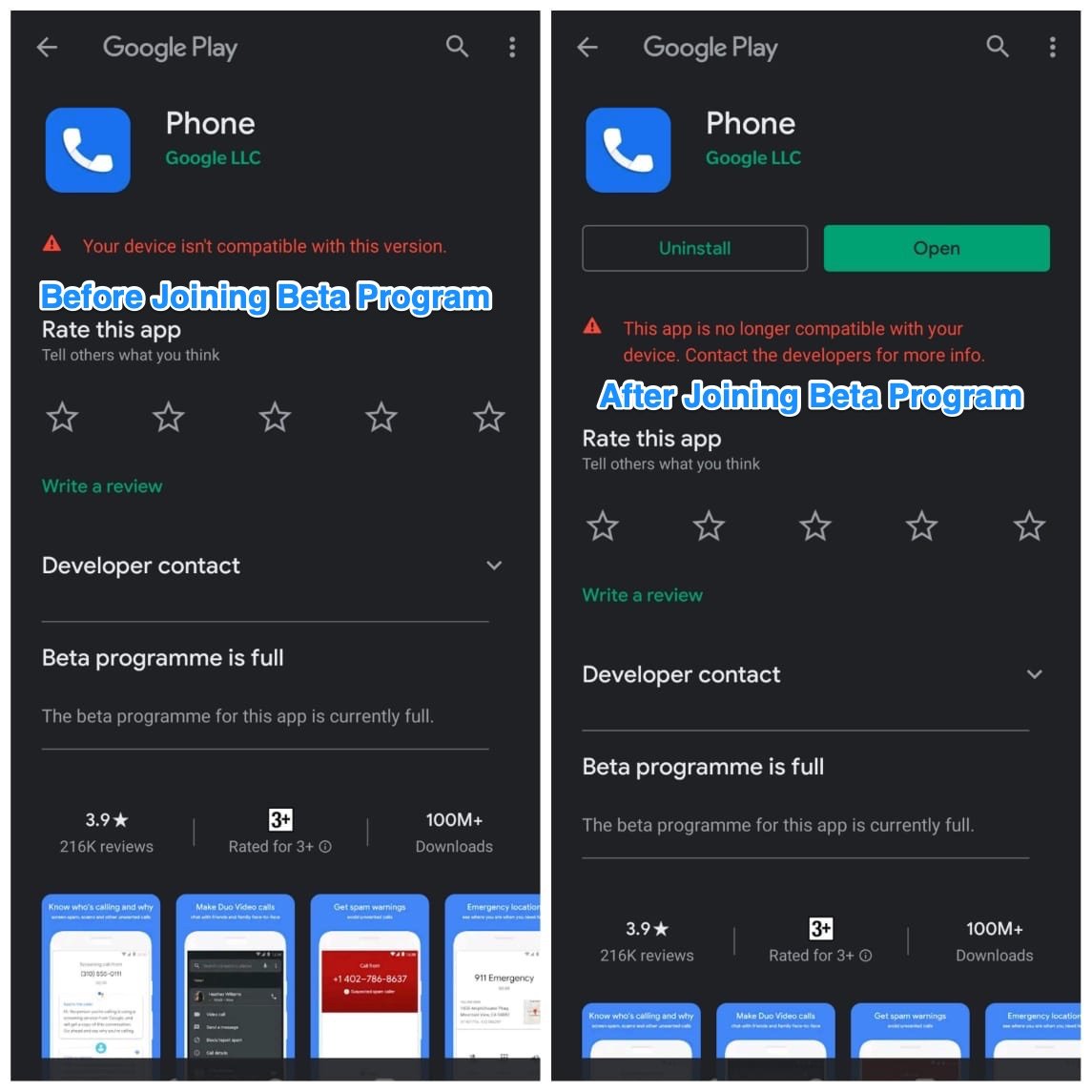 Google Phone Beta APK Download   Supports All Android Devices - 88