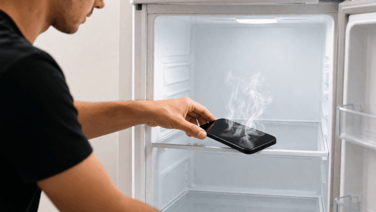 I Put My Overheating Android Phone in the Fridge, and it Slowly Got Worse 1