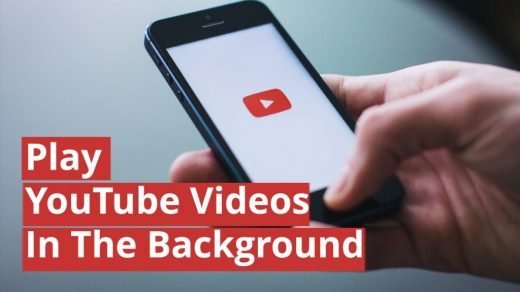 Play YouTube App in background for Android