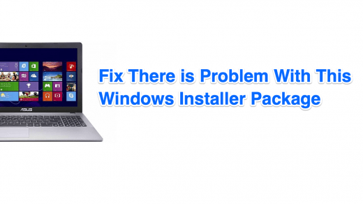 Problem With This Windows Installer Package