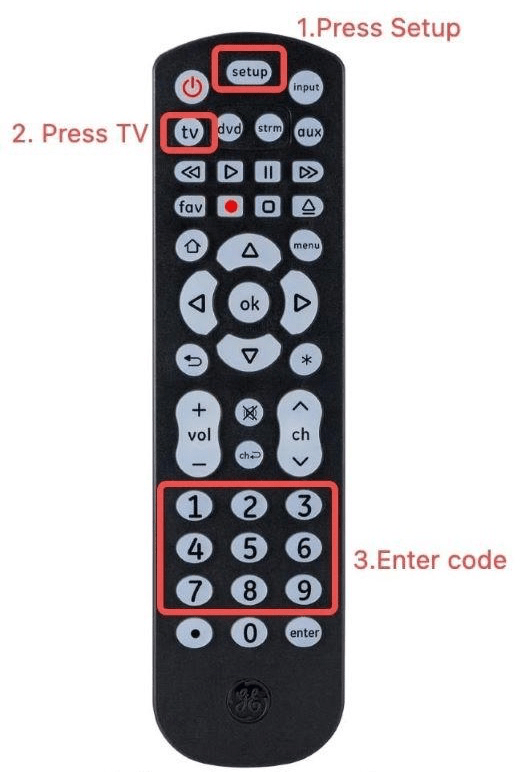 Program GE Universal Remote with Code