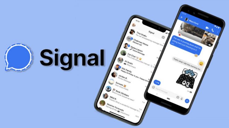 Record Signal Messenger App Call