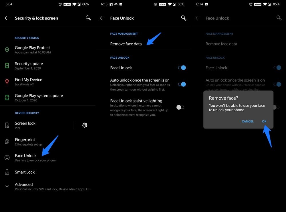 How to Fix Face Unlock Not Working on OnePlus  - 65