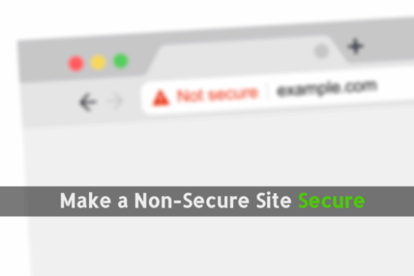 Remove Not Secure Chrome Warning