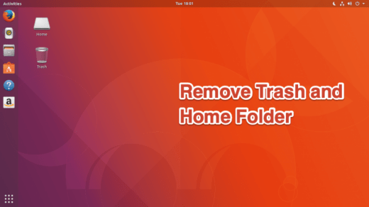 Remove Trash and Home Folder Ubuntu