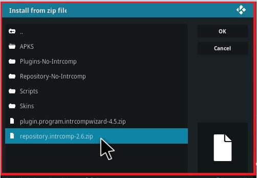 Repo Zip File Install