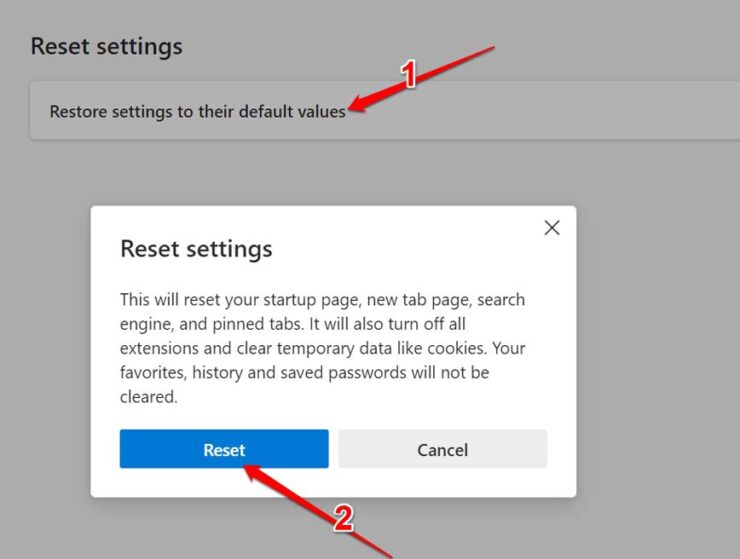 How To Reset Repair Or Reinstall Microsoft Edge Easy Benisnous 6902