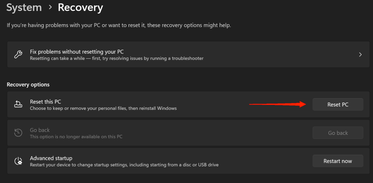 How to reset windows 11 without losing data in 2024