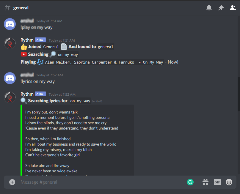 youtube music bot discord