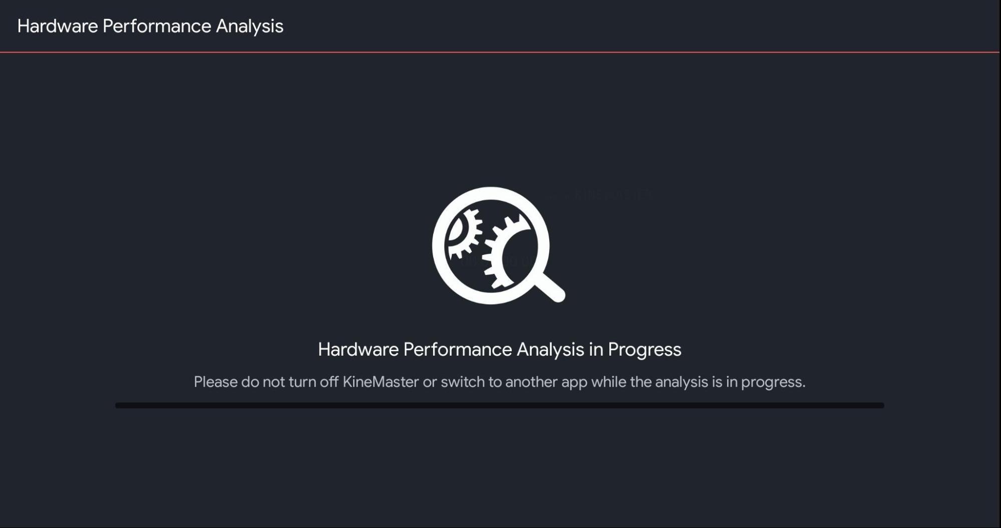 Run Hardware Analysis