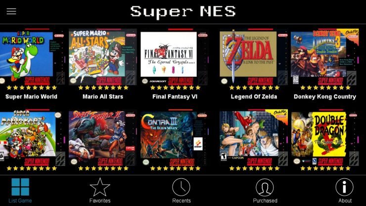 SNES Emulator PC and Android