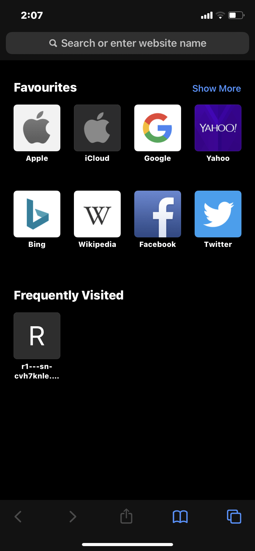 Safari Interface