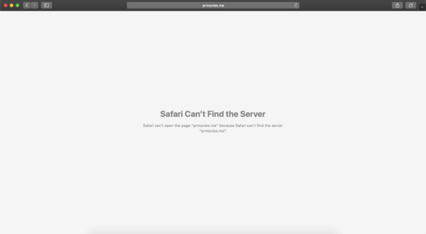 Safari Can't Find the Server Error Macbook