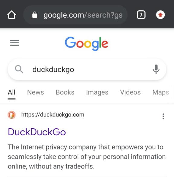 what is duckduckgo used for