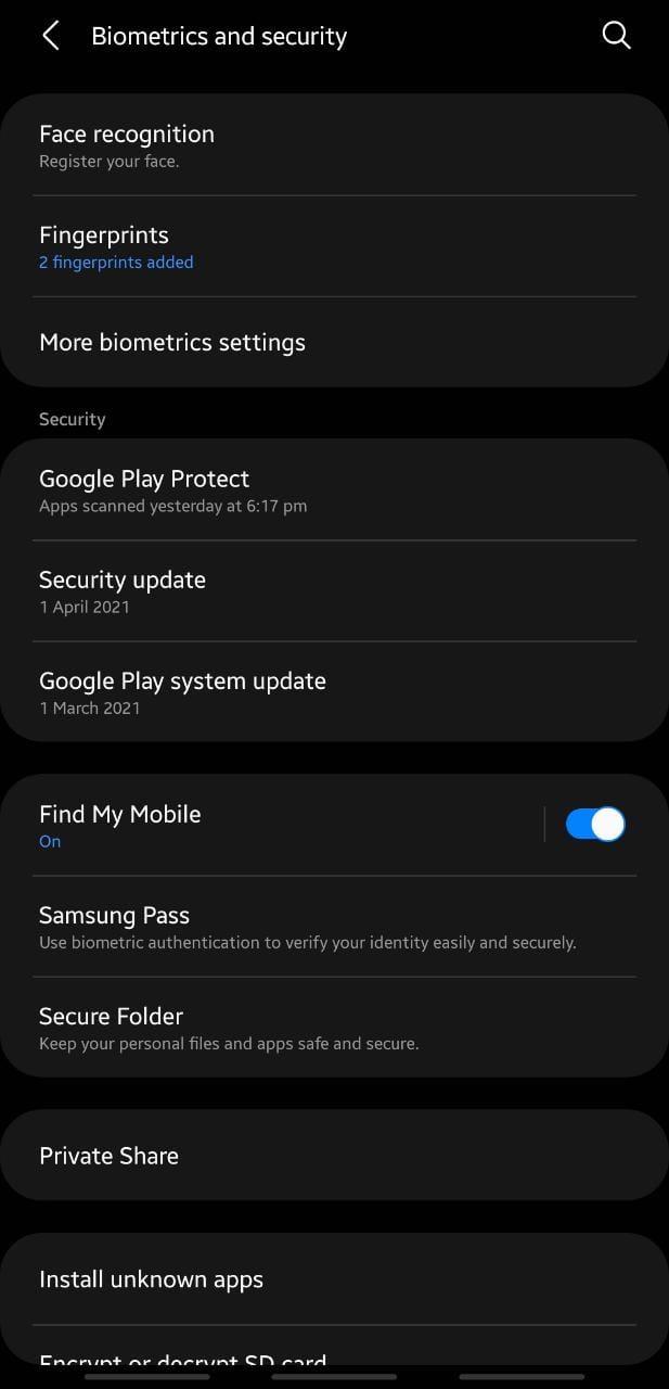 How to Fix Samsung Fingerprint Not Working  - 7