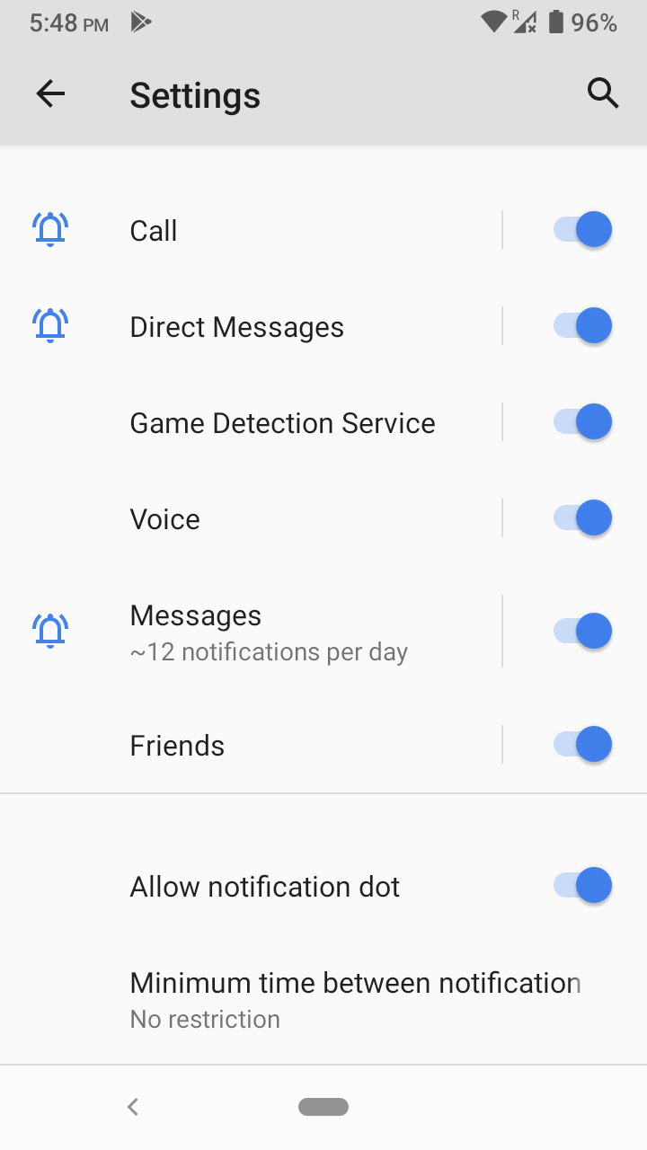 Set Discord notification timer - 7
