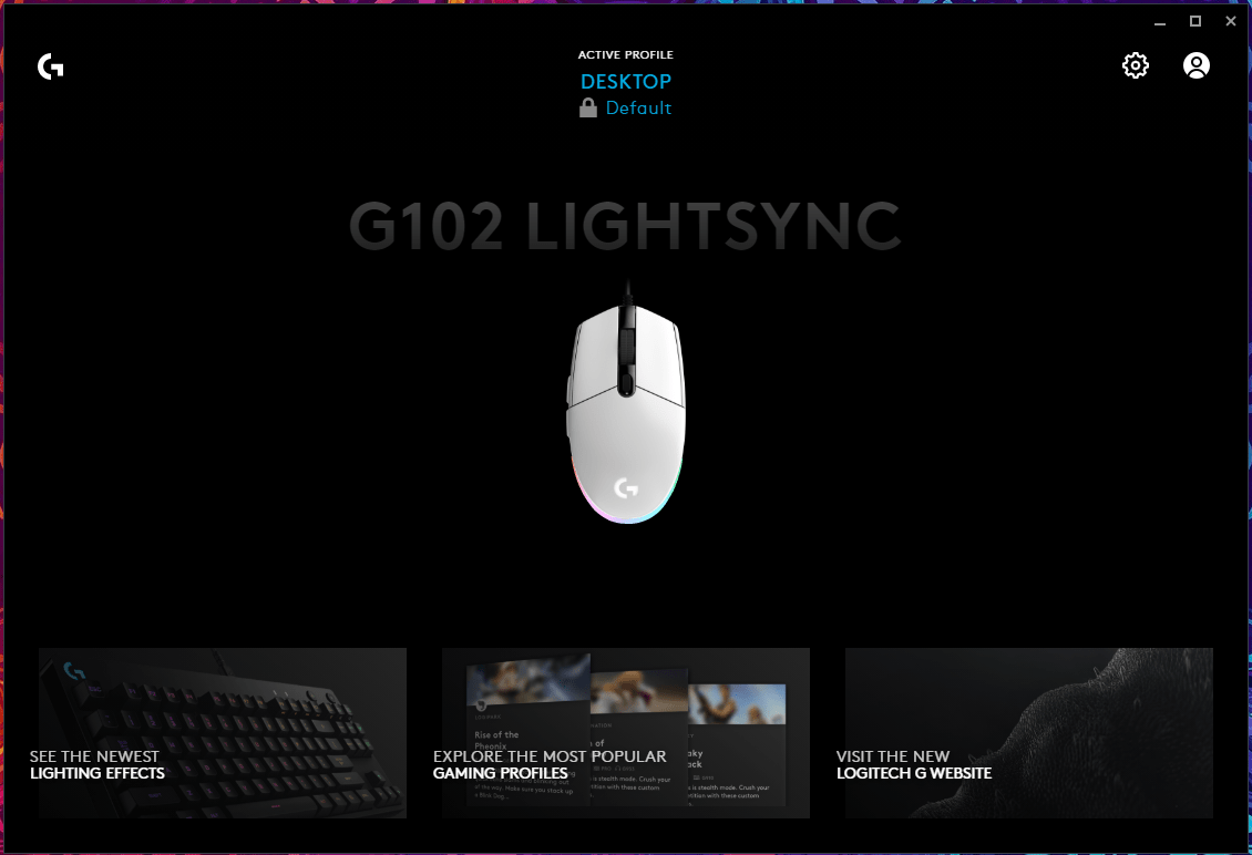 Souris Gamer Logitech G102 Noir – Setup Game