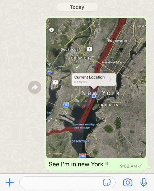 How to Share Fake Live Location on WhatsApp iPhone  - 22