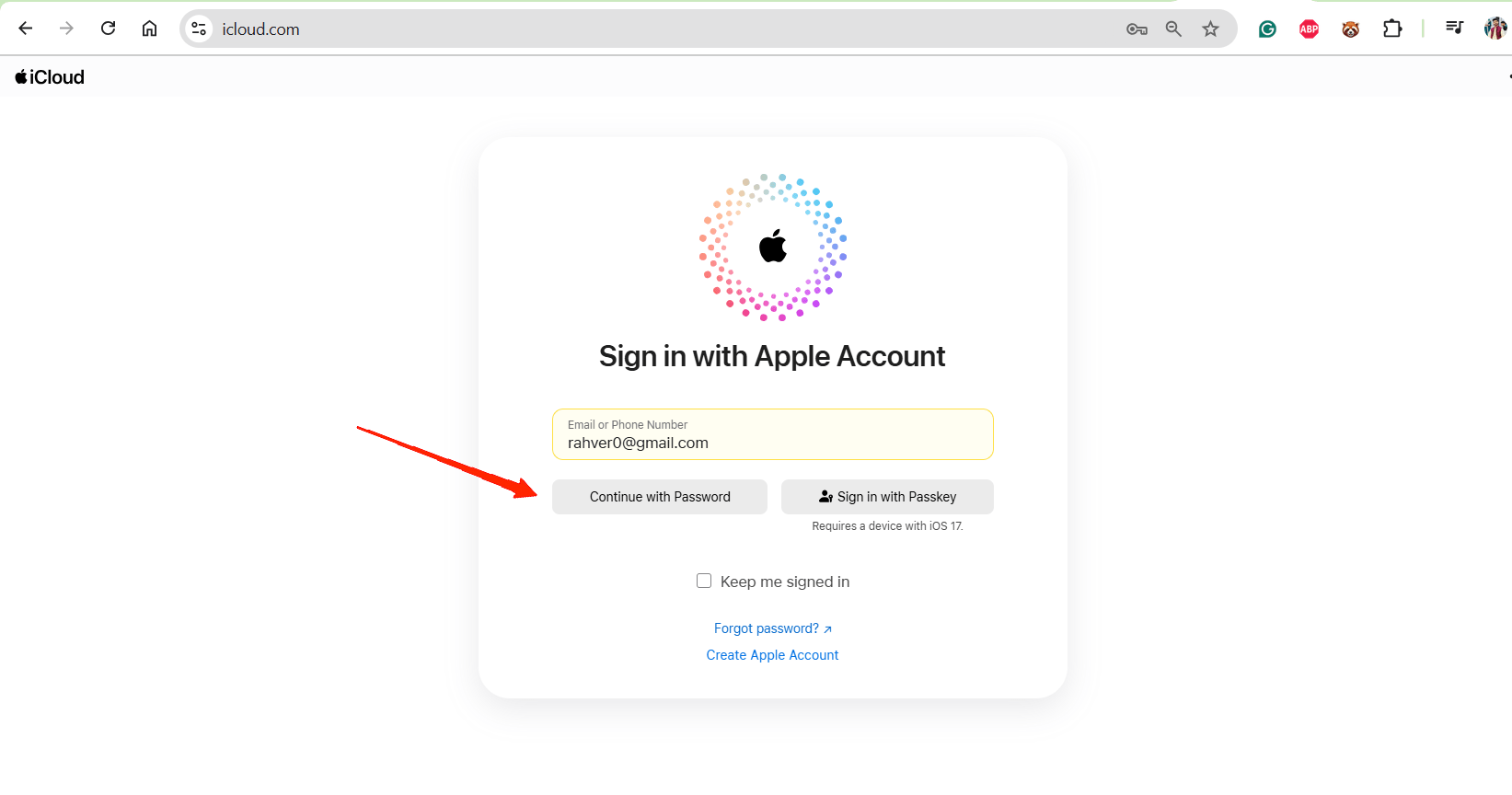 Sign in with your Apple ID and enable Photos syncing to access your iPhone photos on your PC.