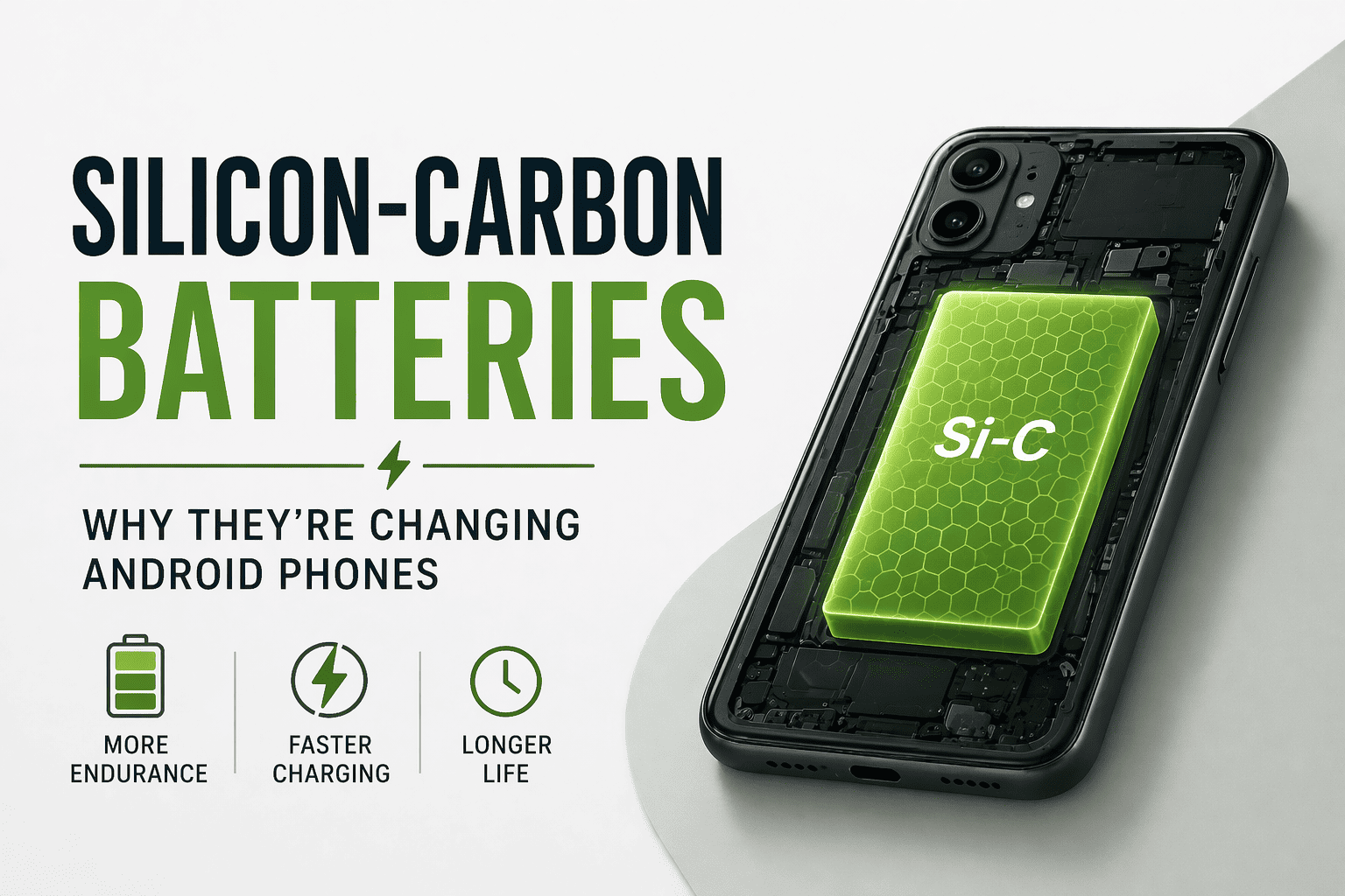 Silicon-Carbon batteries explained: Why new Android phones last longer Silicon Carbon Batteries Android New Concept