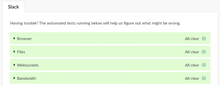 issues with slack issues with slack