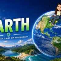 Snapchat Earth planet