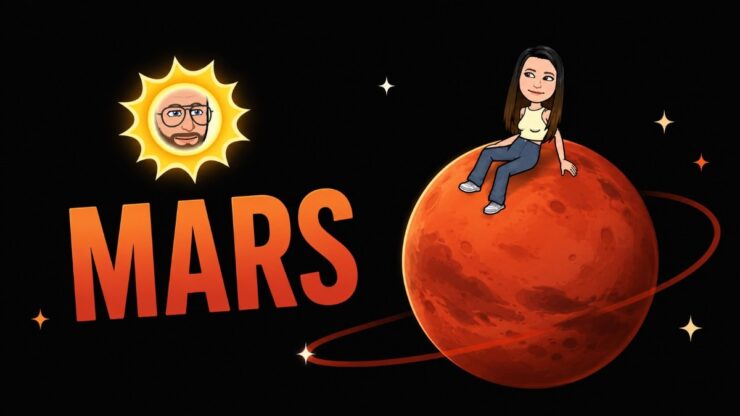 Snapchat Mars planet: