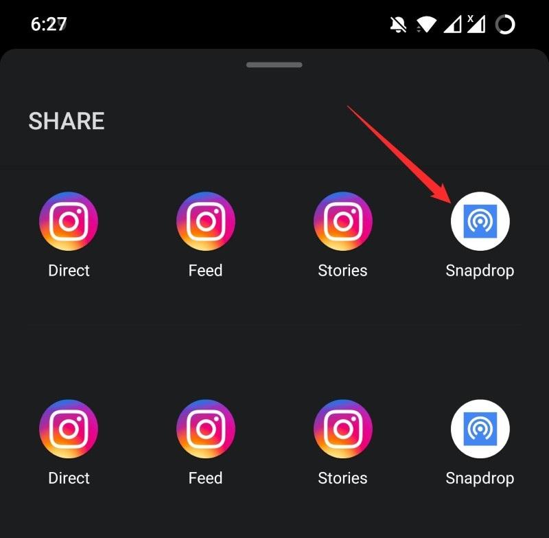 Snapdrop Android
