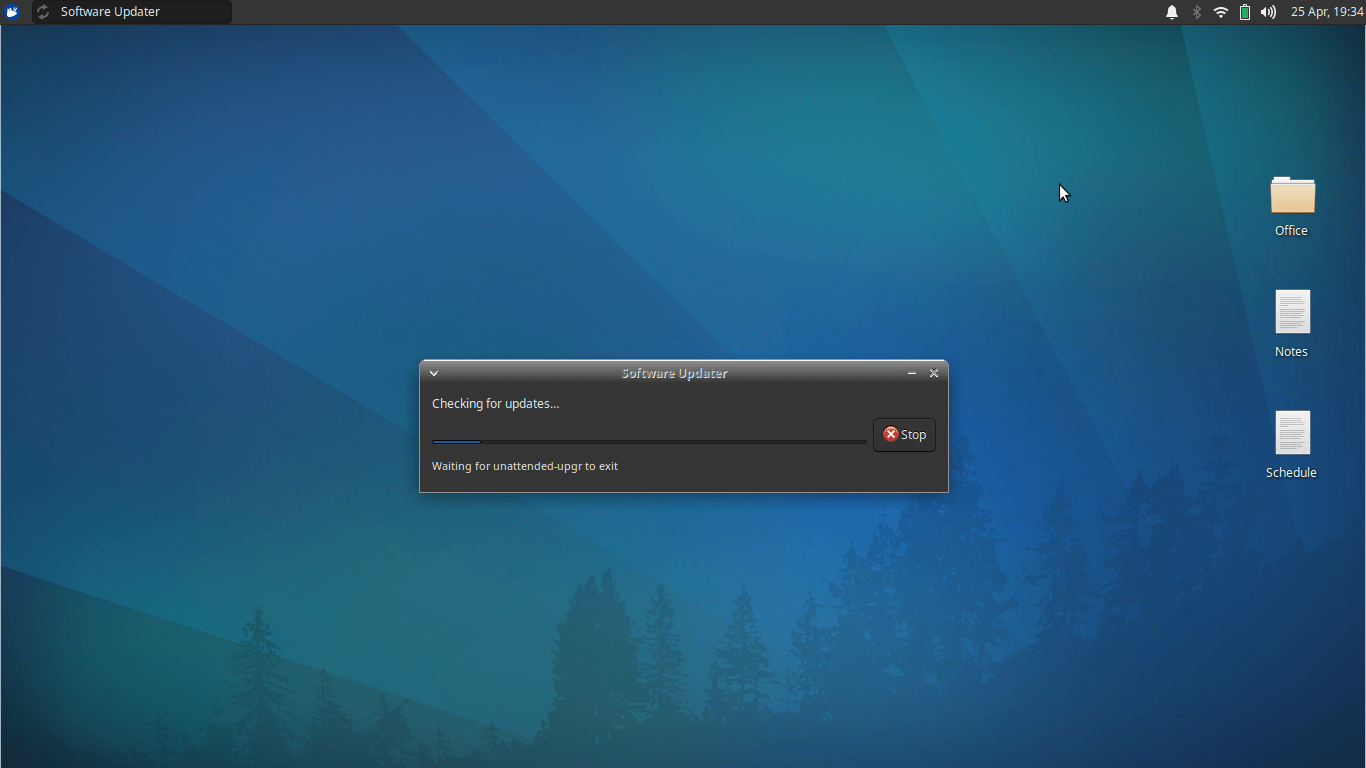 Software Updater in Linux