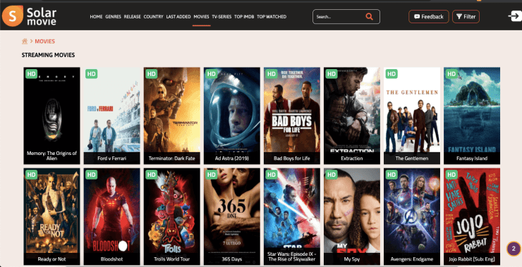 Best SolarMovie Alternatives 2024 20 Free Sites Like SolarMovie