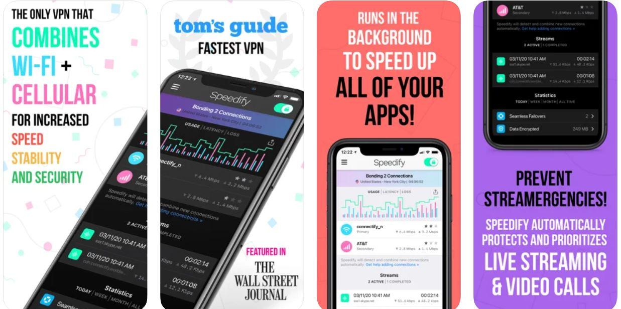 apps like speedify free