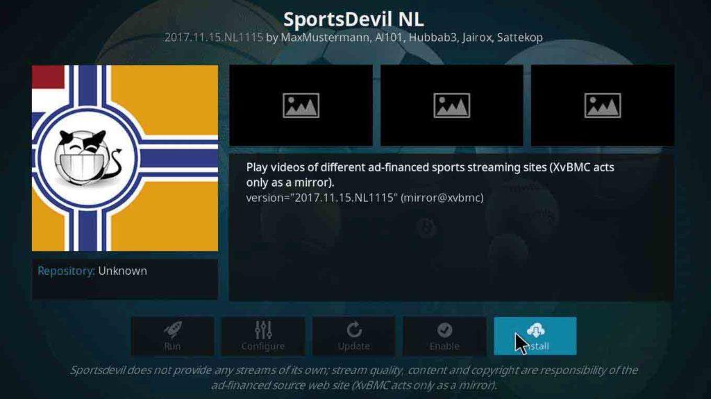 SportsDevil NL