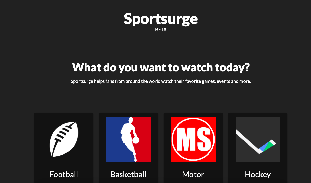 SportSurge: Live Sports Site 2023