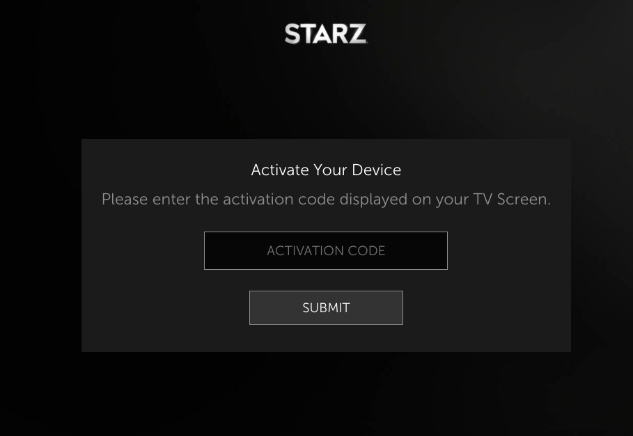 activate starz com   Activate STARZ on any Supported Device - 20