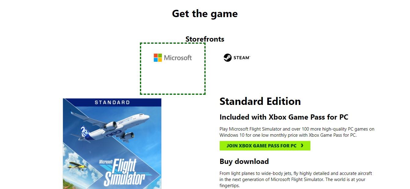 Microsoft Flight Simulator: Standard Edition – Windows 10 [Digital Code]