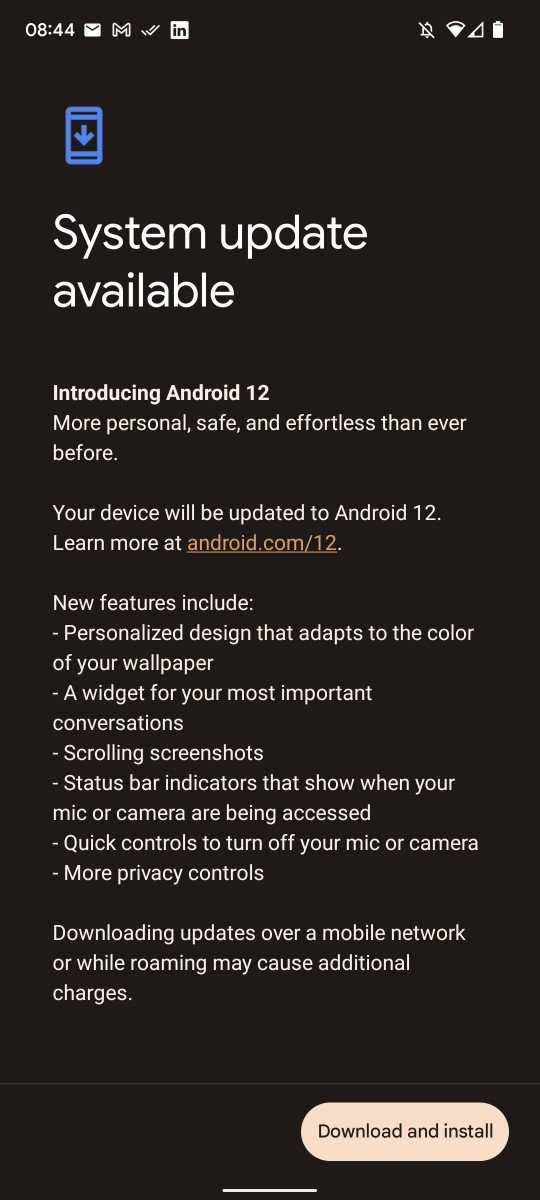 Android Update