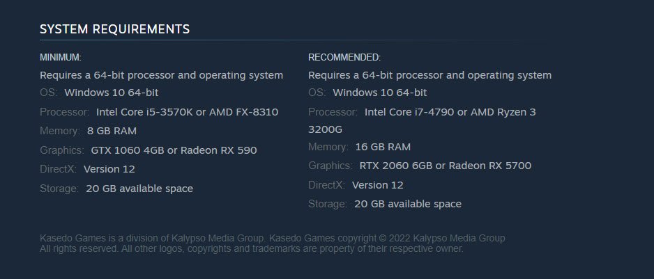Check System Requirements