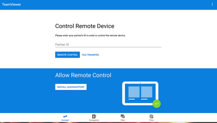 teamviewer android not accepting incoming connections